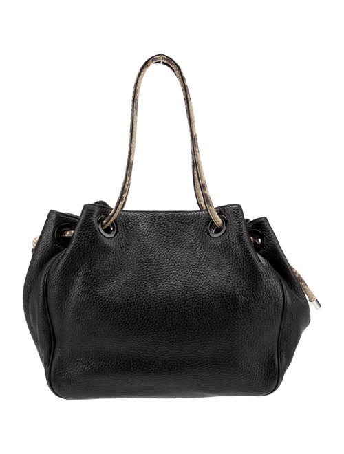 Michael Michael Kors Leather Bucket Bag