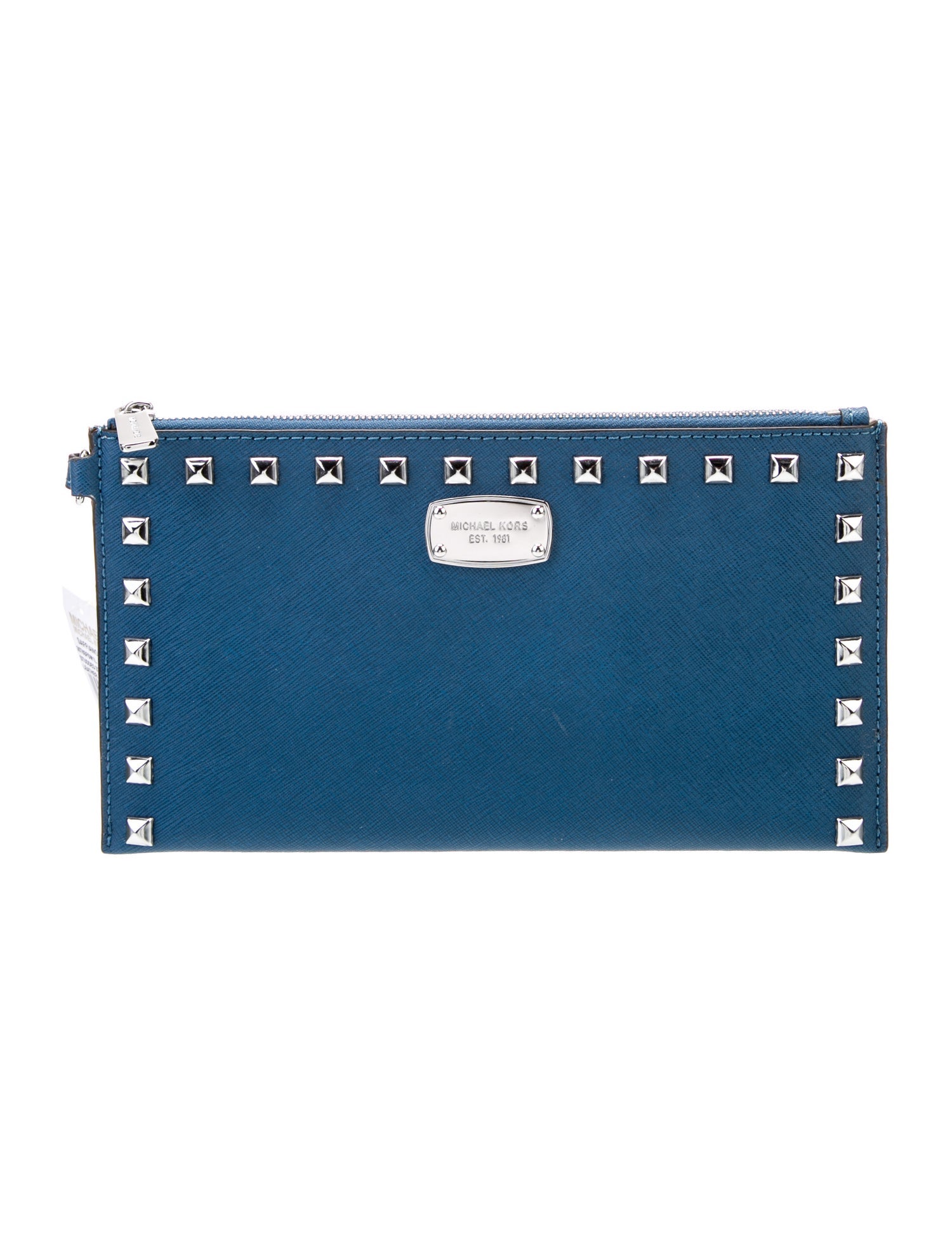 Michael Michael Kors Saffiano Leather Clutch