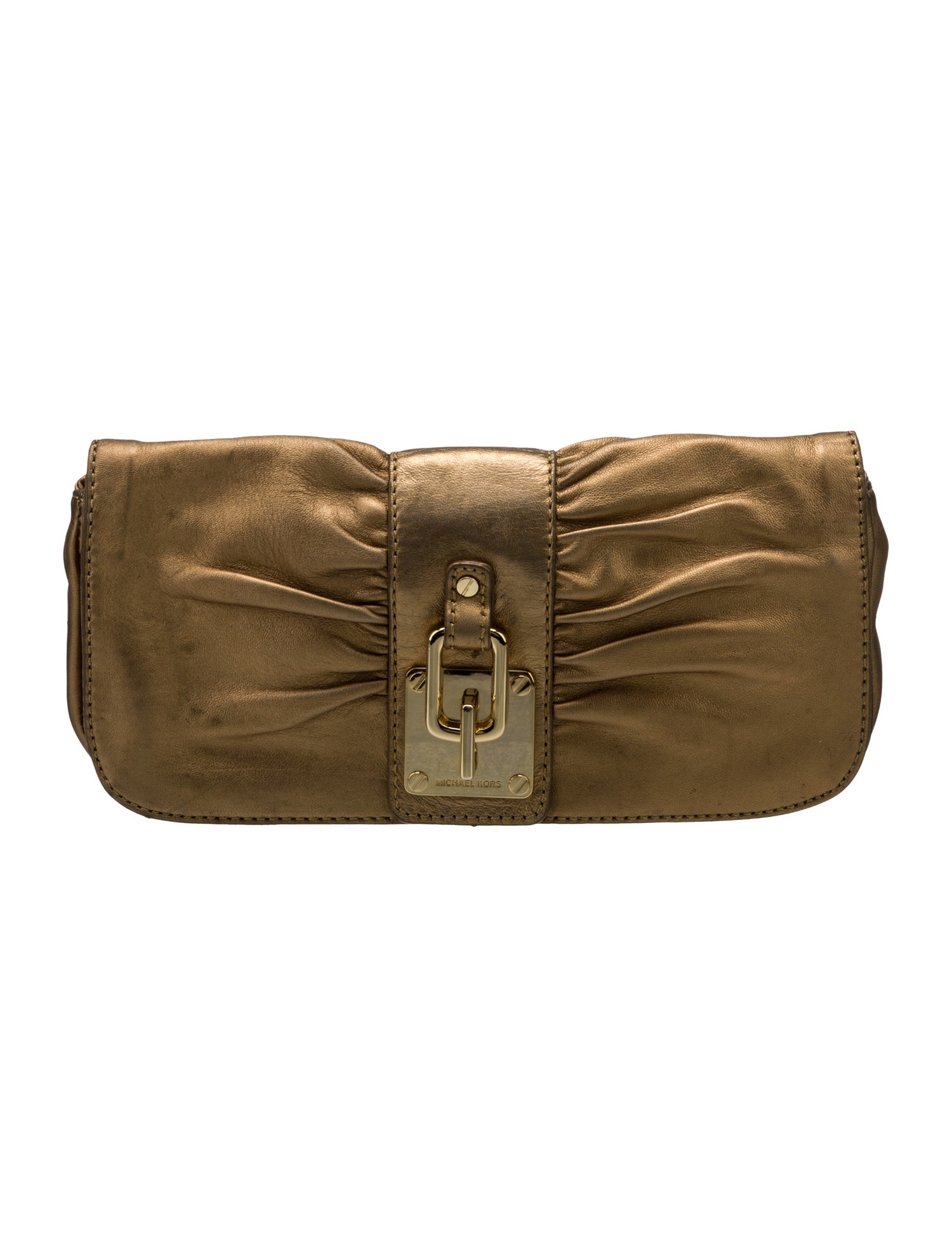 Michael Michael Kors Leather Clutch