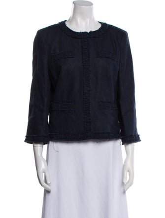 Michael Michael Kors Linen Denim Jacket