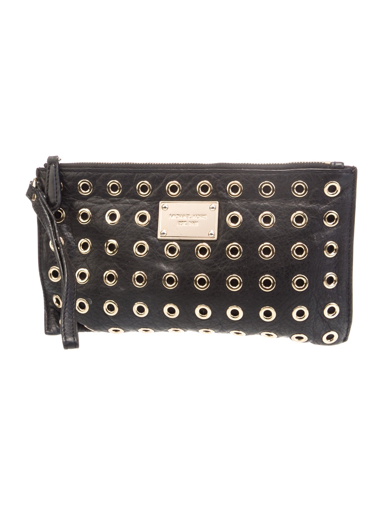 Michael Michael Kors Leather Minaudière