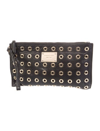 Michael Michael Kors Leather Minaudière