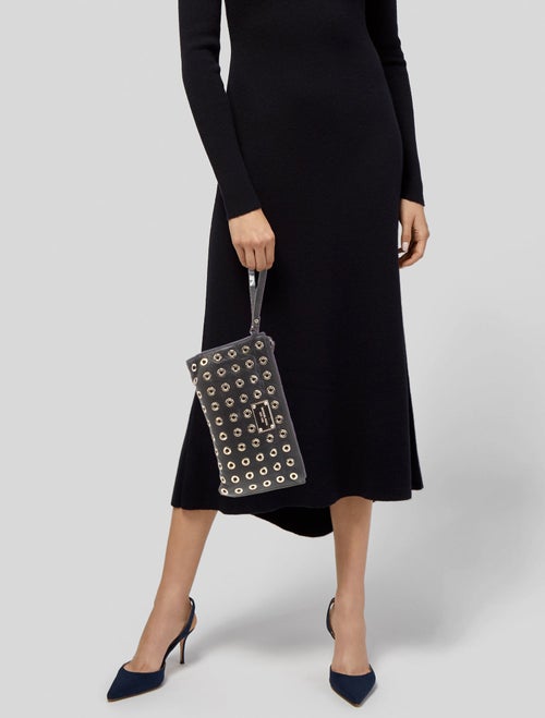 Michael Michael Kors Leather Minaudière