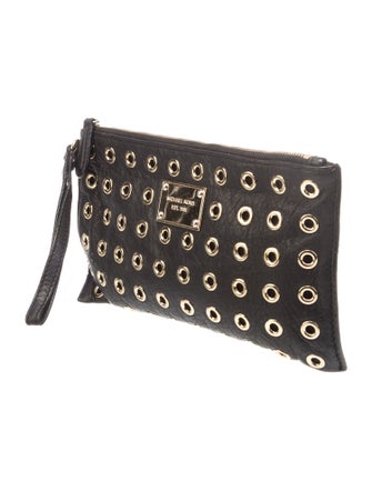 Michael Michael Kors Leather Minaudière