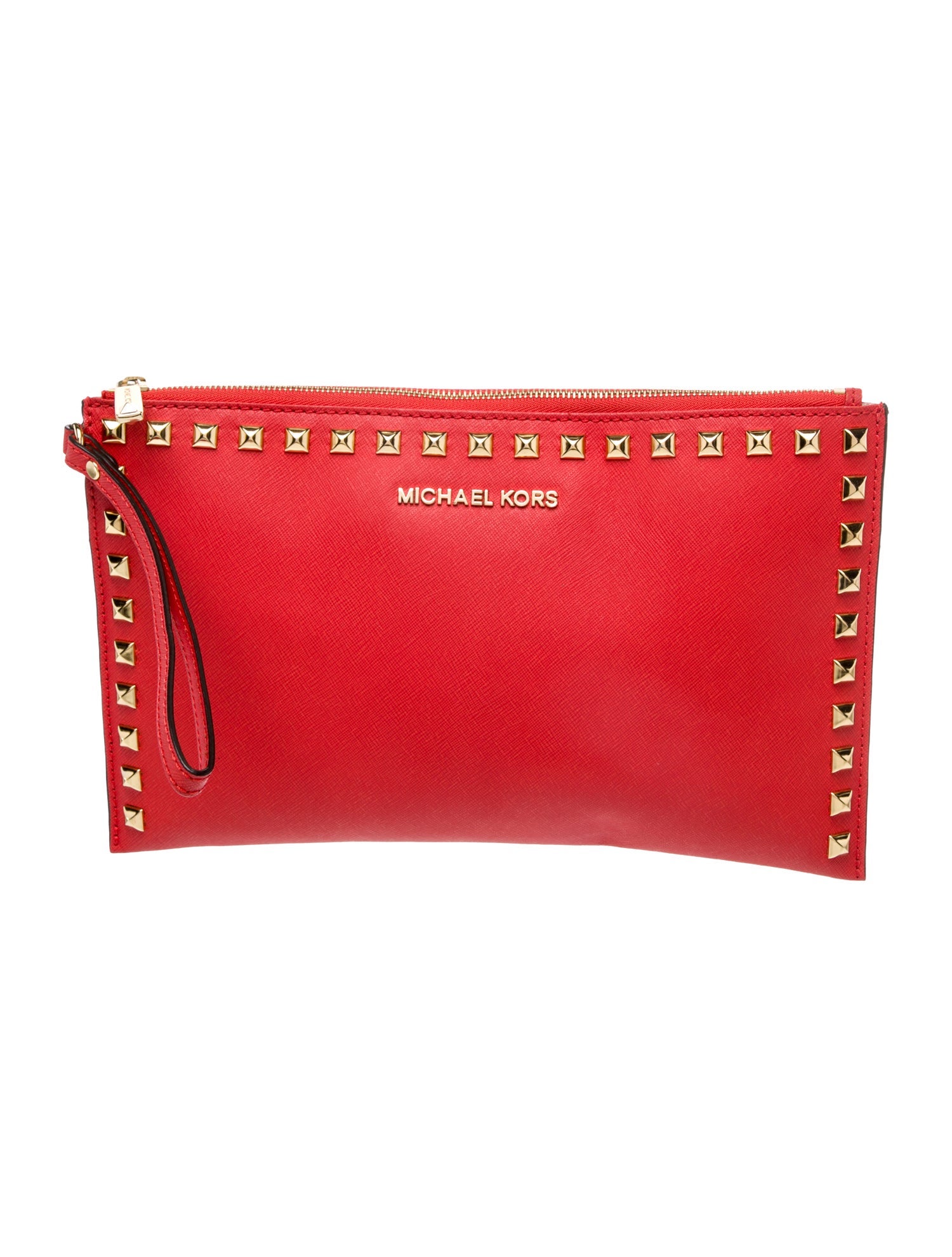 Michael Michael Kors Saffiano Leather Clutch