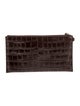 Michael Michael Kors Embossed Leather Clutch