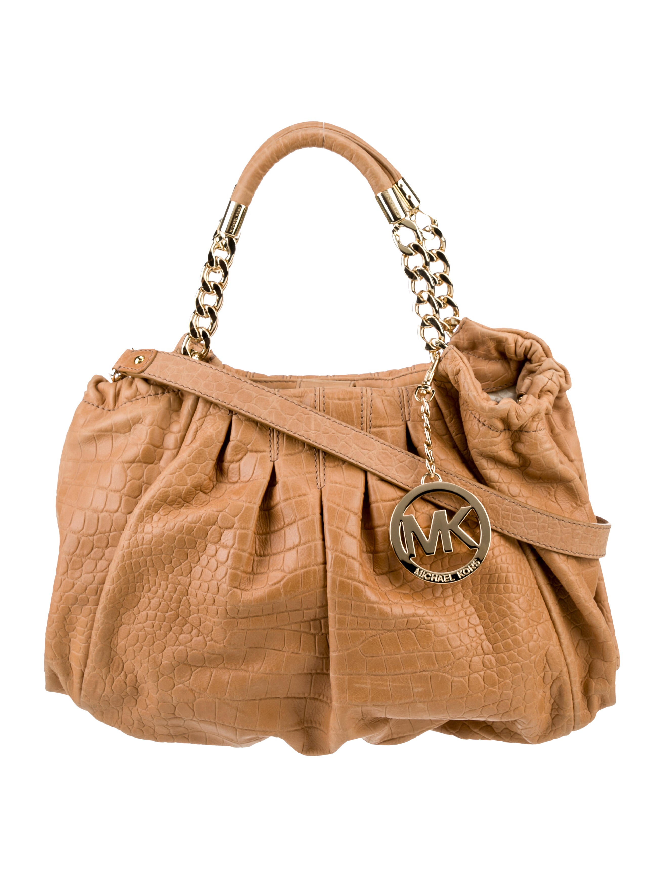 Michael Michael Kors Embossed Leather Erin