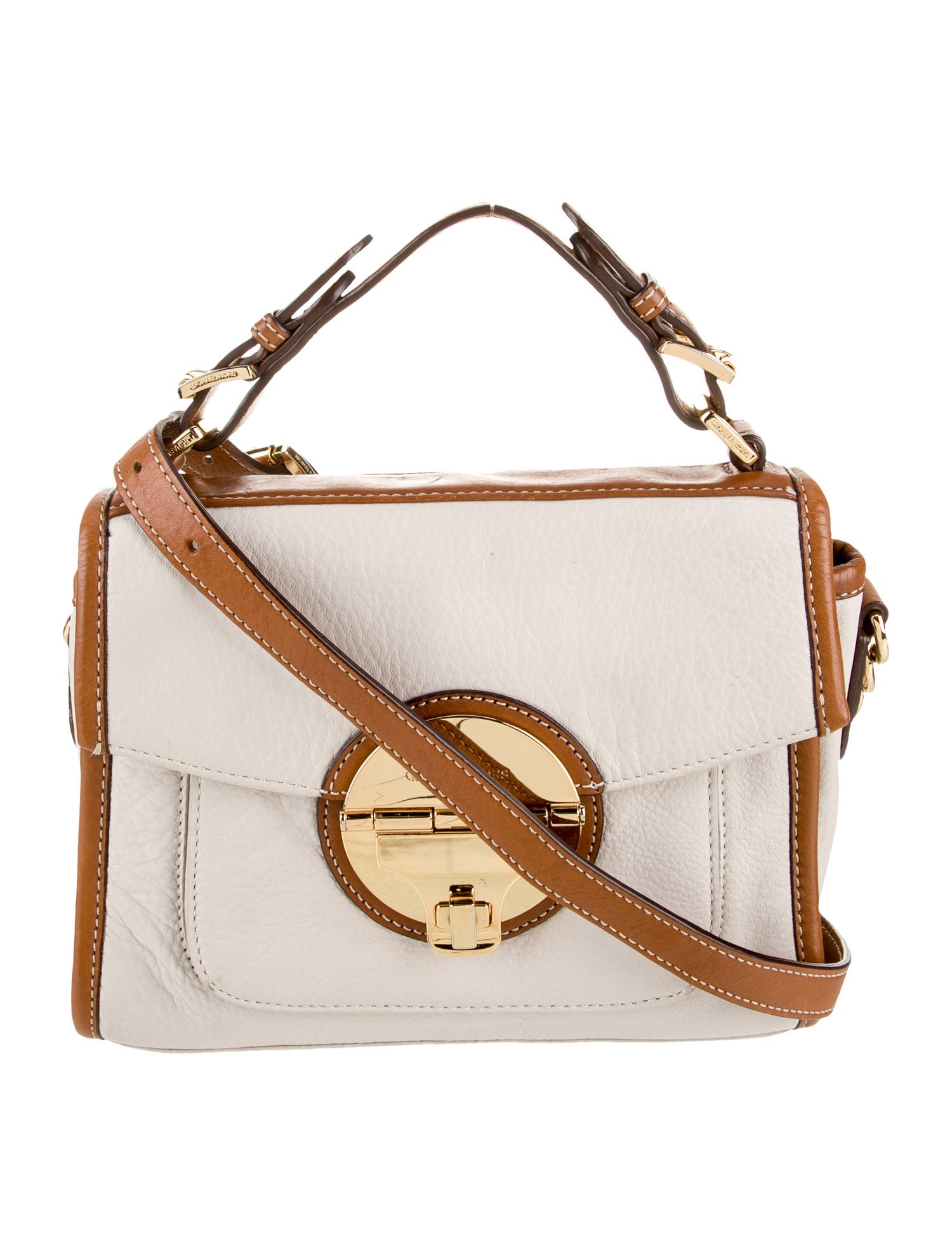 Michael Michael Kors Leather Top Handle Bag