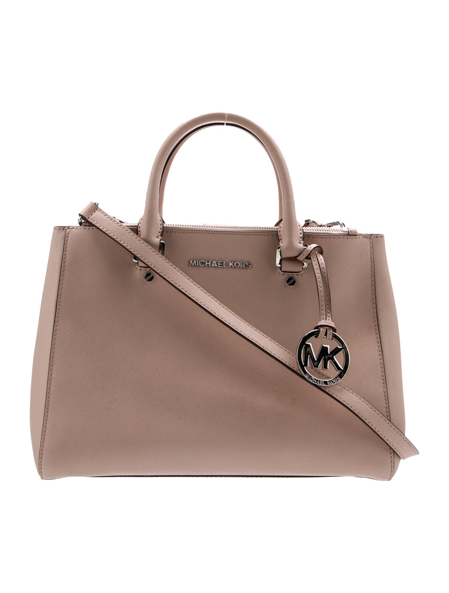 Michael Michael Kors Saffiano Leather Top Handle Bag