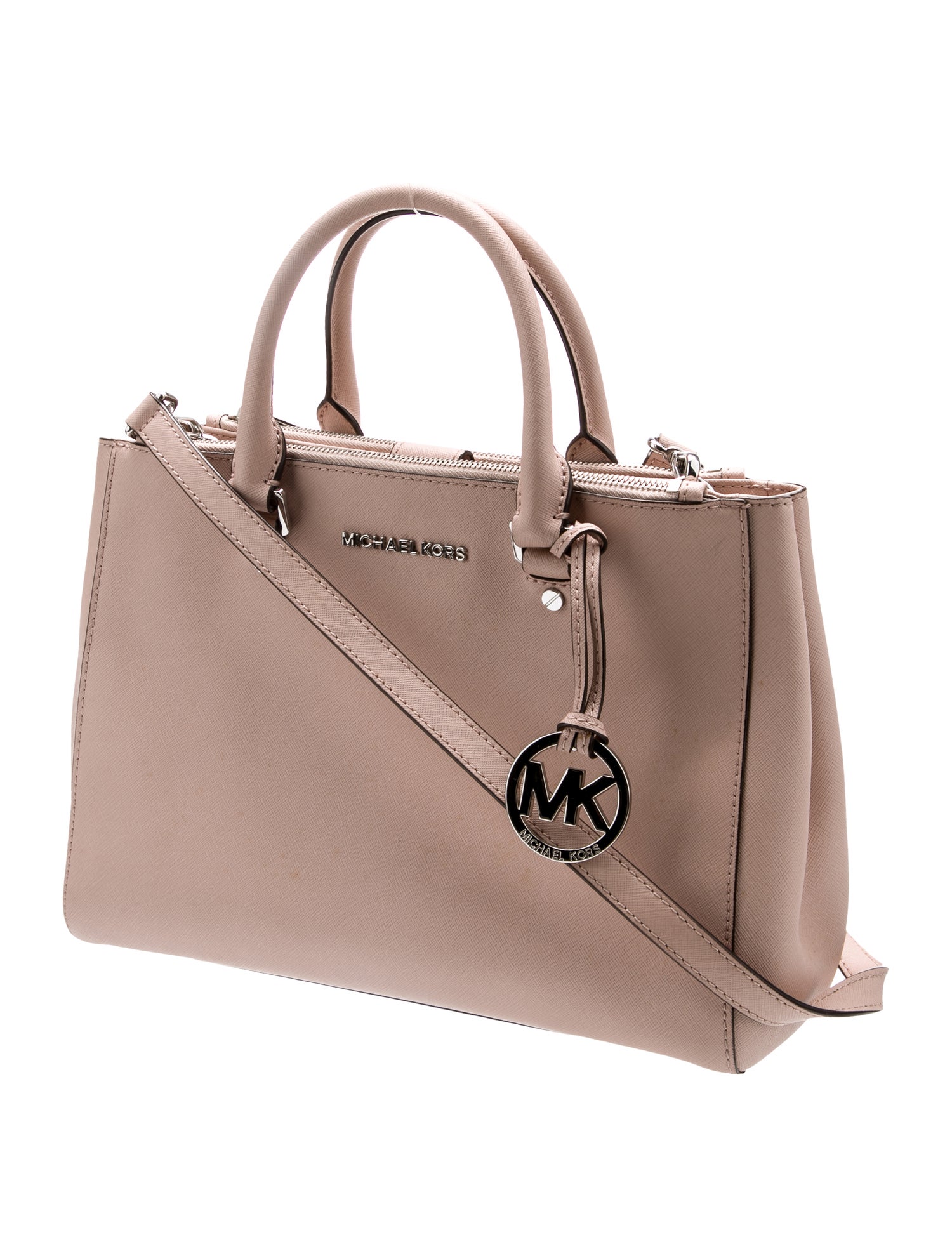 Michael Michael Kors Saffiano Leather Top Handle Bag