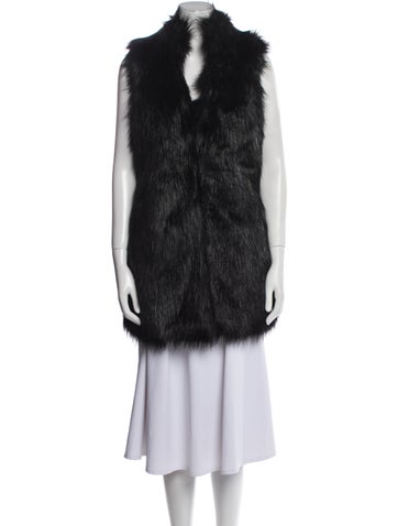 Michael Kors Jackets Faux Fur Vest XS