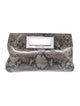 Michael Michael Kors Embossed Leather Clutch