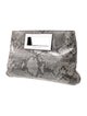Michael Michael Kors Embossed Leather Clutch