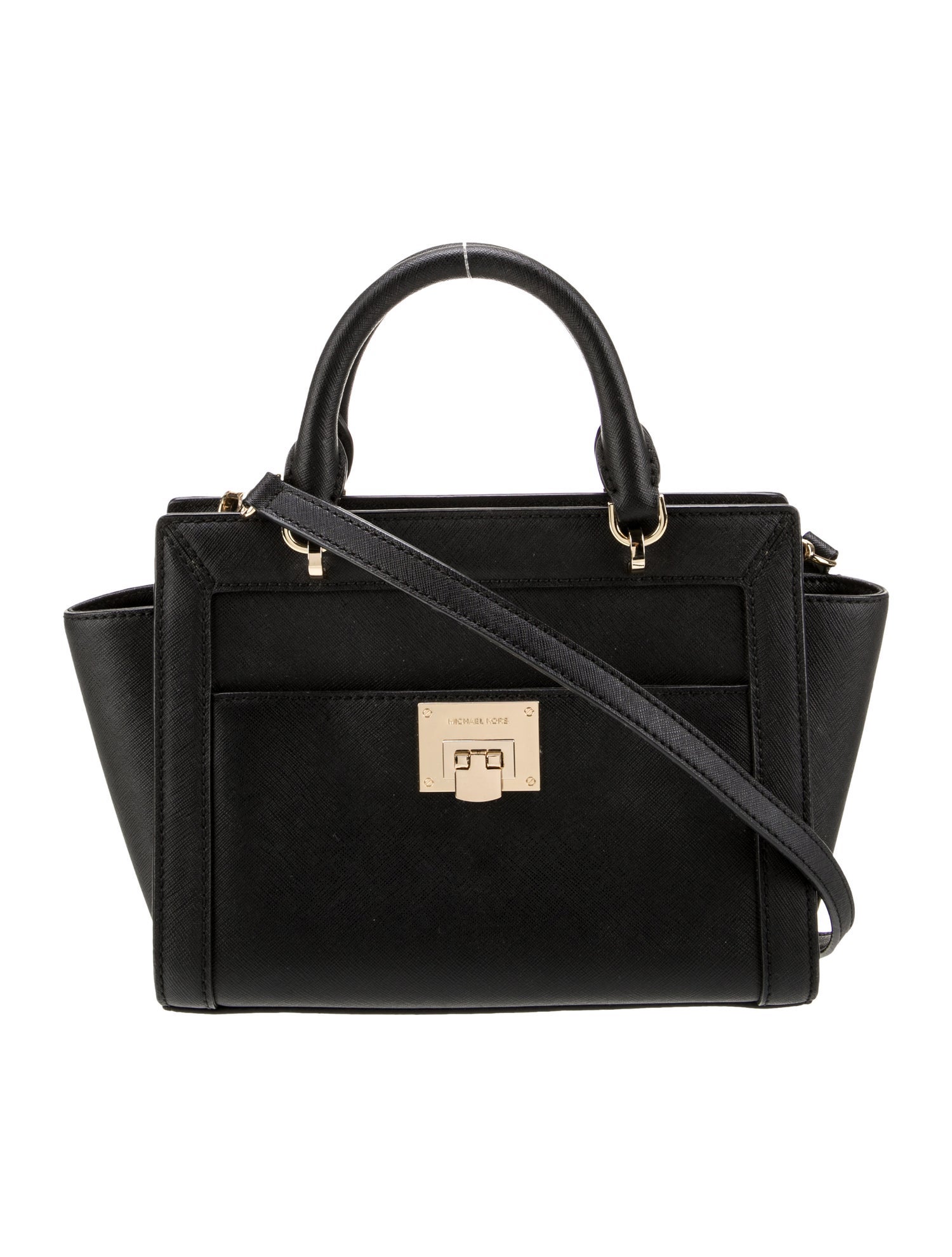 Michael Michael Kors Saffiano Leather Top Handle Bag