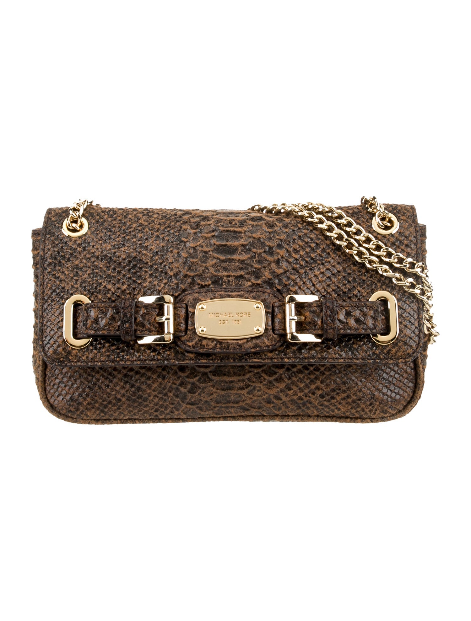 Michael Michael Kors Snakeskin Shoulder Bag