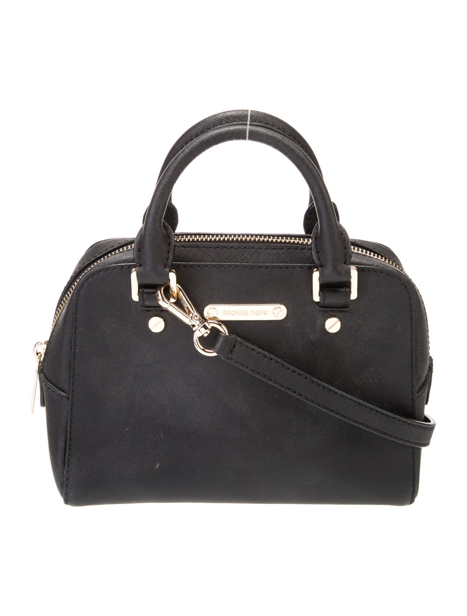 Michael Michael Kors Saffiano Leather Top Handle Bag