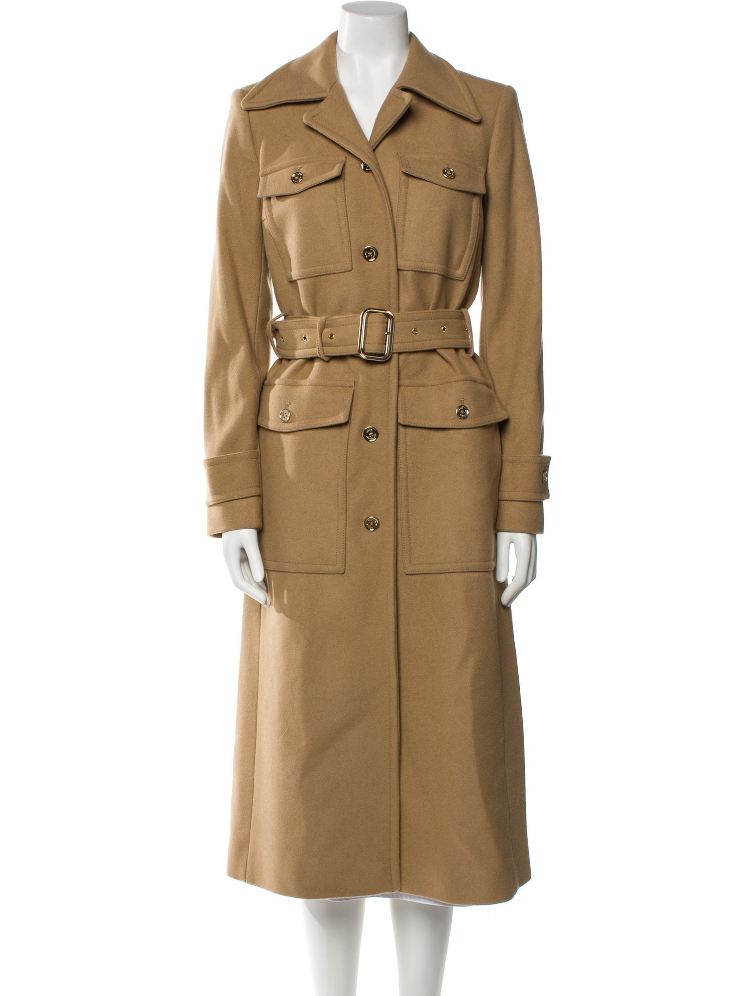 Michael Michael Kors Wool Trench Coat