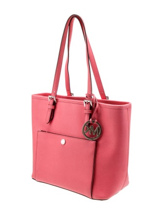 Michael Michael Kors Saffiano Leather Top Handle Bag