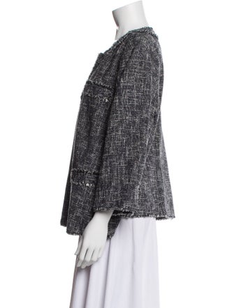 Michael Michael Kors Tweed Pattern Coat