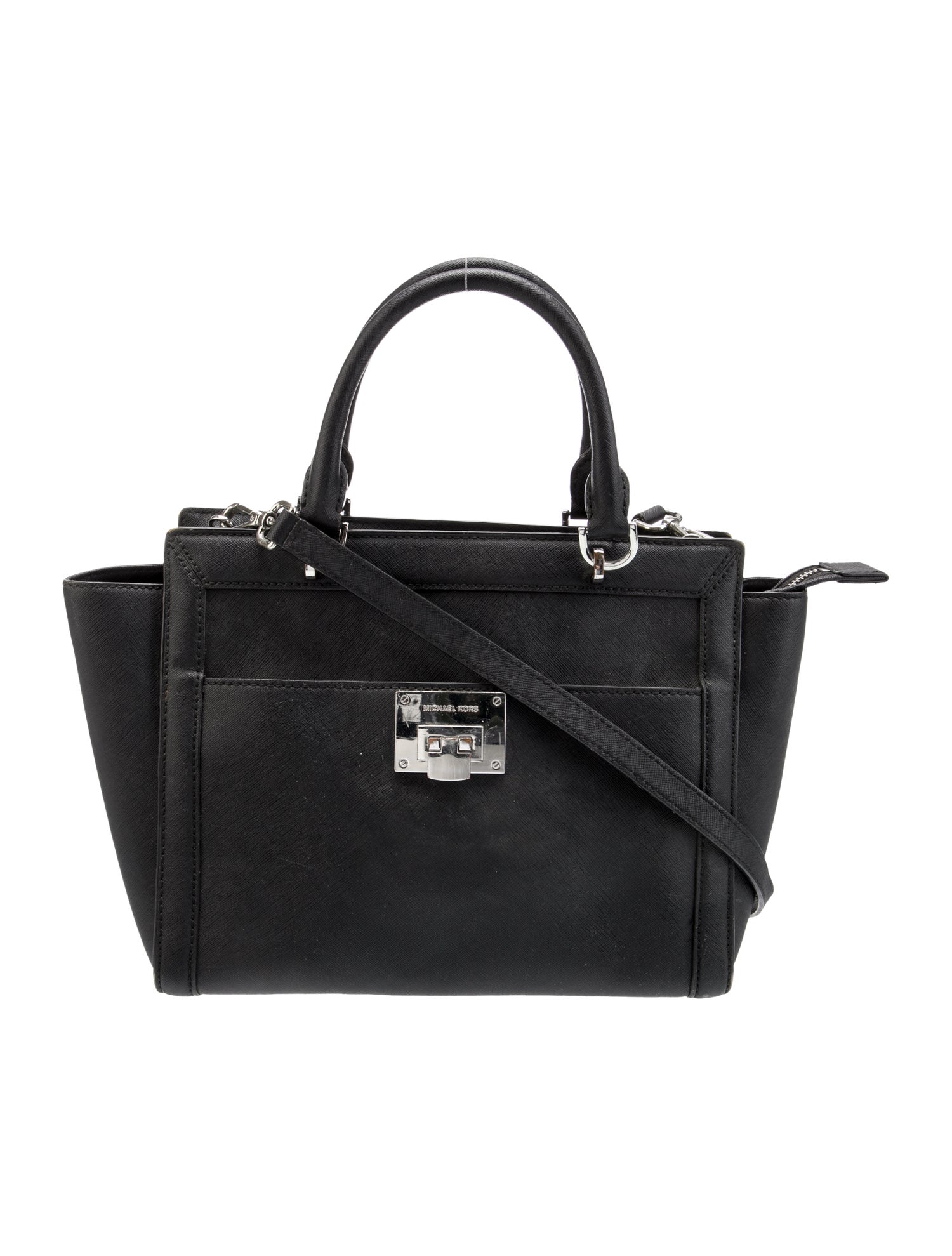 Michael Michael Kors Leather Top Handle Bag