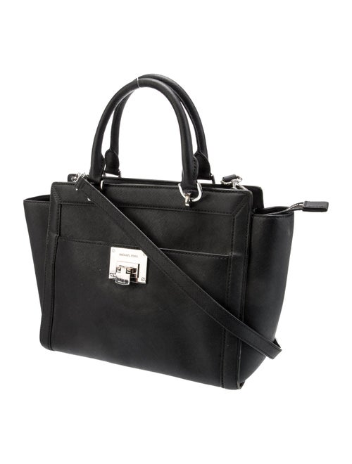 Michael Michael Kors Leather Top Handle Bag