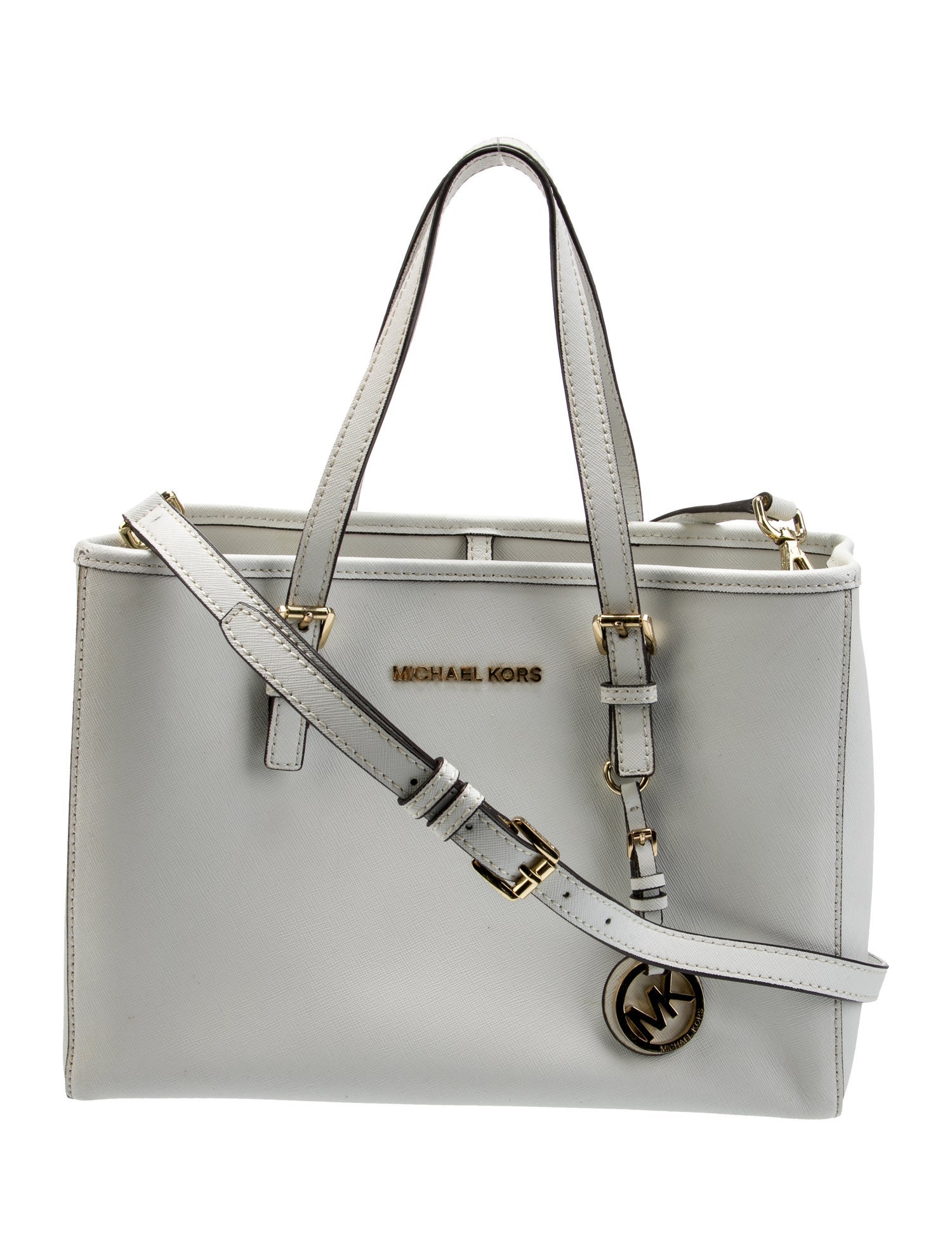 Michael Michael Kors Saffiano Leather Top Handle Bag