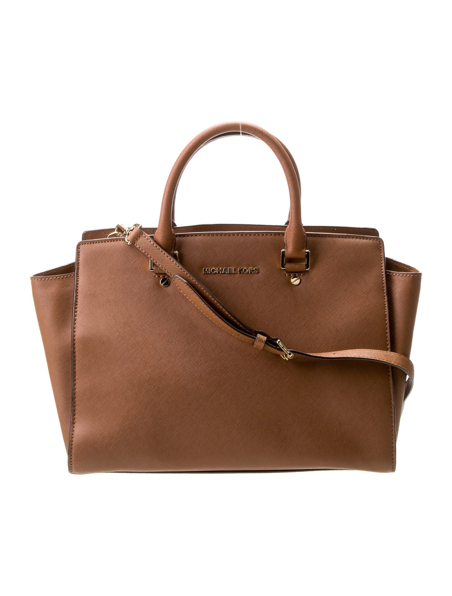 Michael Michael Kors Saffiano Leather Top Handle Bag