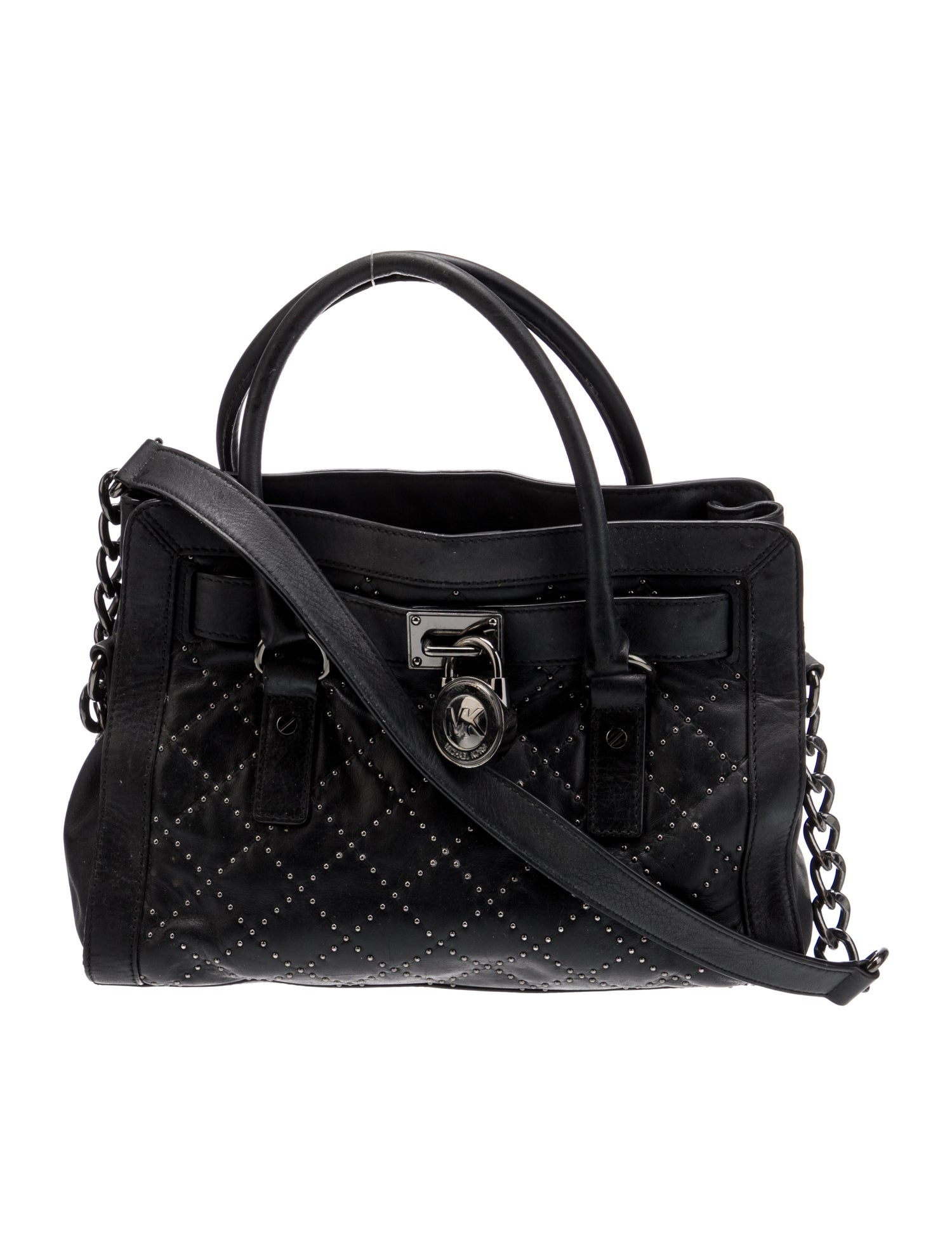 Michael Michael Kors Leather Top Handle Bag