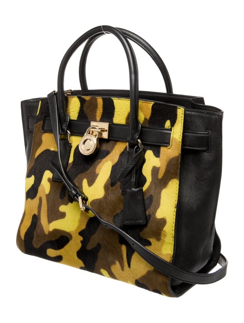 Michael Michael Kors Ponyhair Top Handle Bag