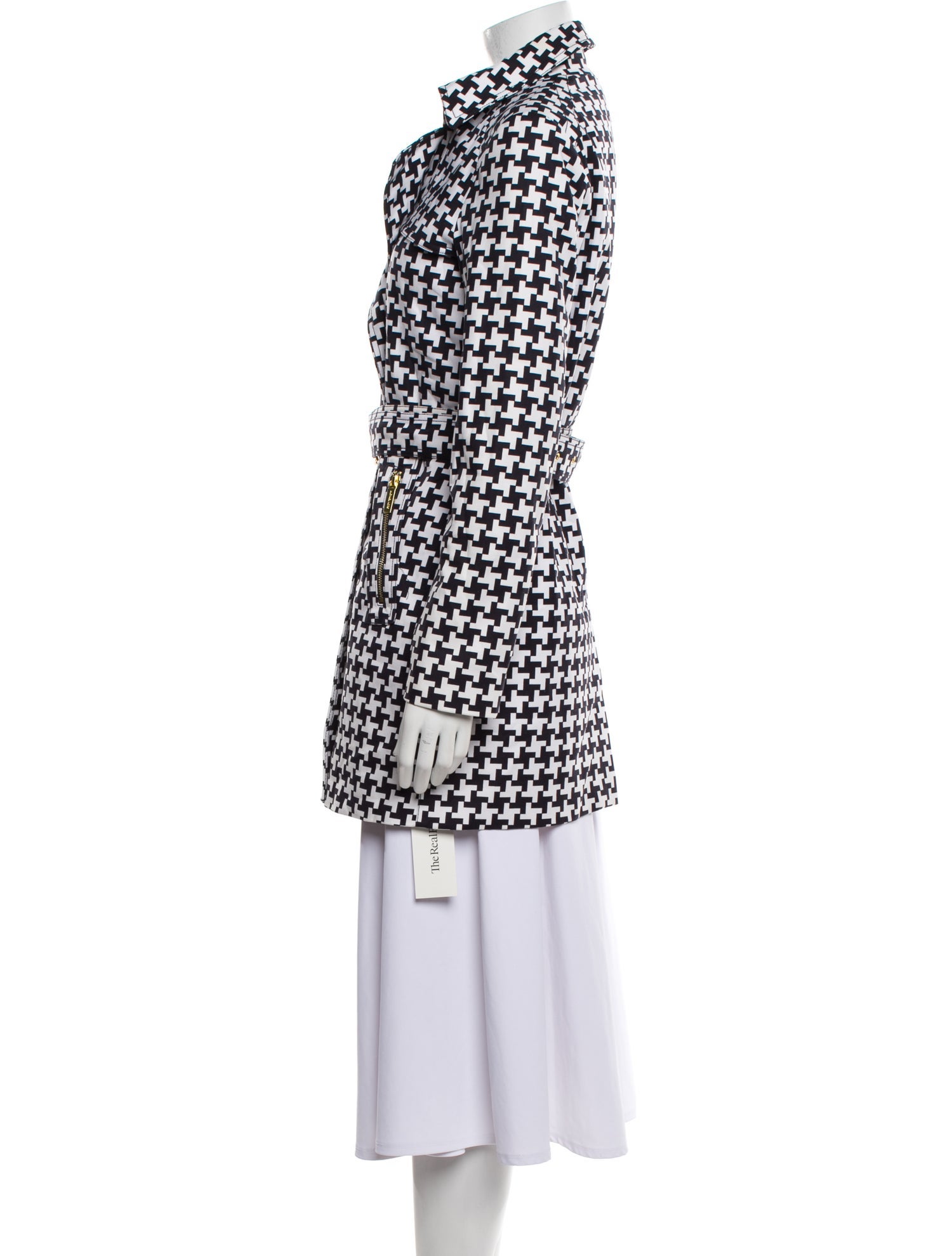 Michael Michael Kors Printed Peacoat