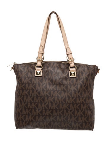 Michael Kors Handle Bags Monogram Shoulder Bag