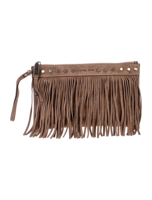 Michael Michael Kors Suede Clutch