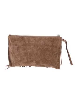 Michael Michael Kors Suede Clutch