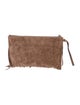 Michael Michael Kors Suede Clutch