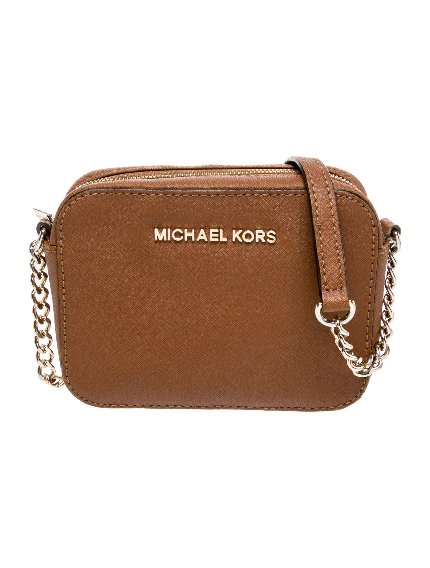Michael Michael Kors Saffiano Leather Crossbody Bag