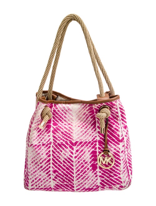 Michael Michael Kors Canvas Bucket Bag