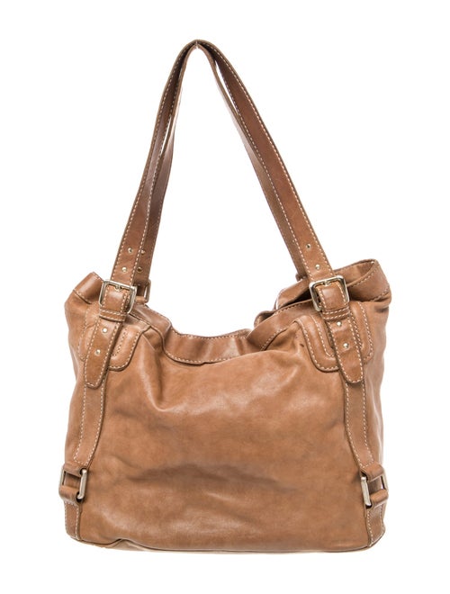 Michael Michael Kors Leather Bucket Bag