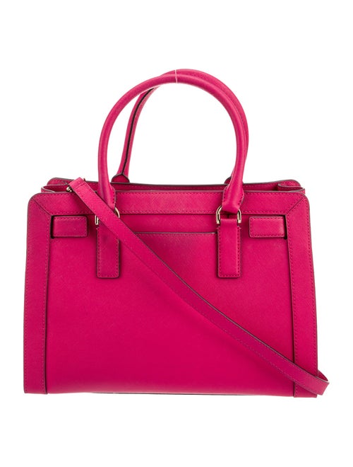 Michael Michael Kors Saffiano Leather Top Handle Bag