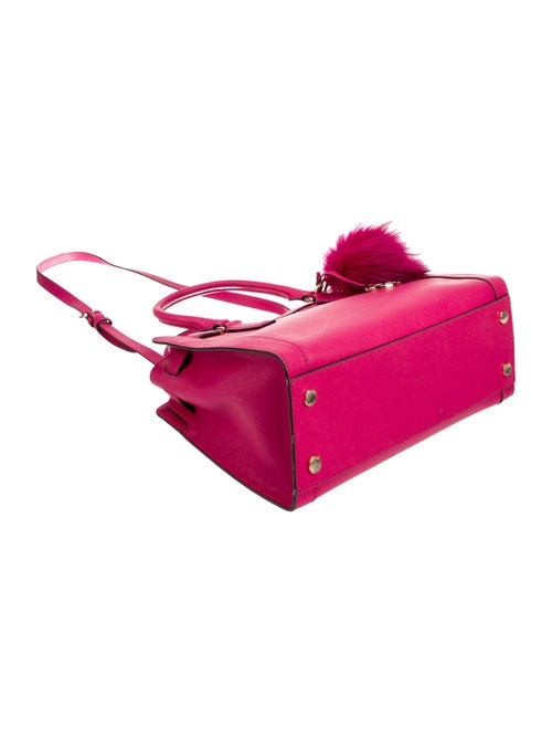 Michael Michael Kors Saffiano Leather Top Handle Bag