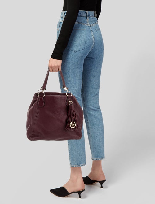 Michael Michael Kors Leather Shoulder Bag