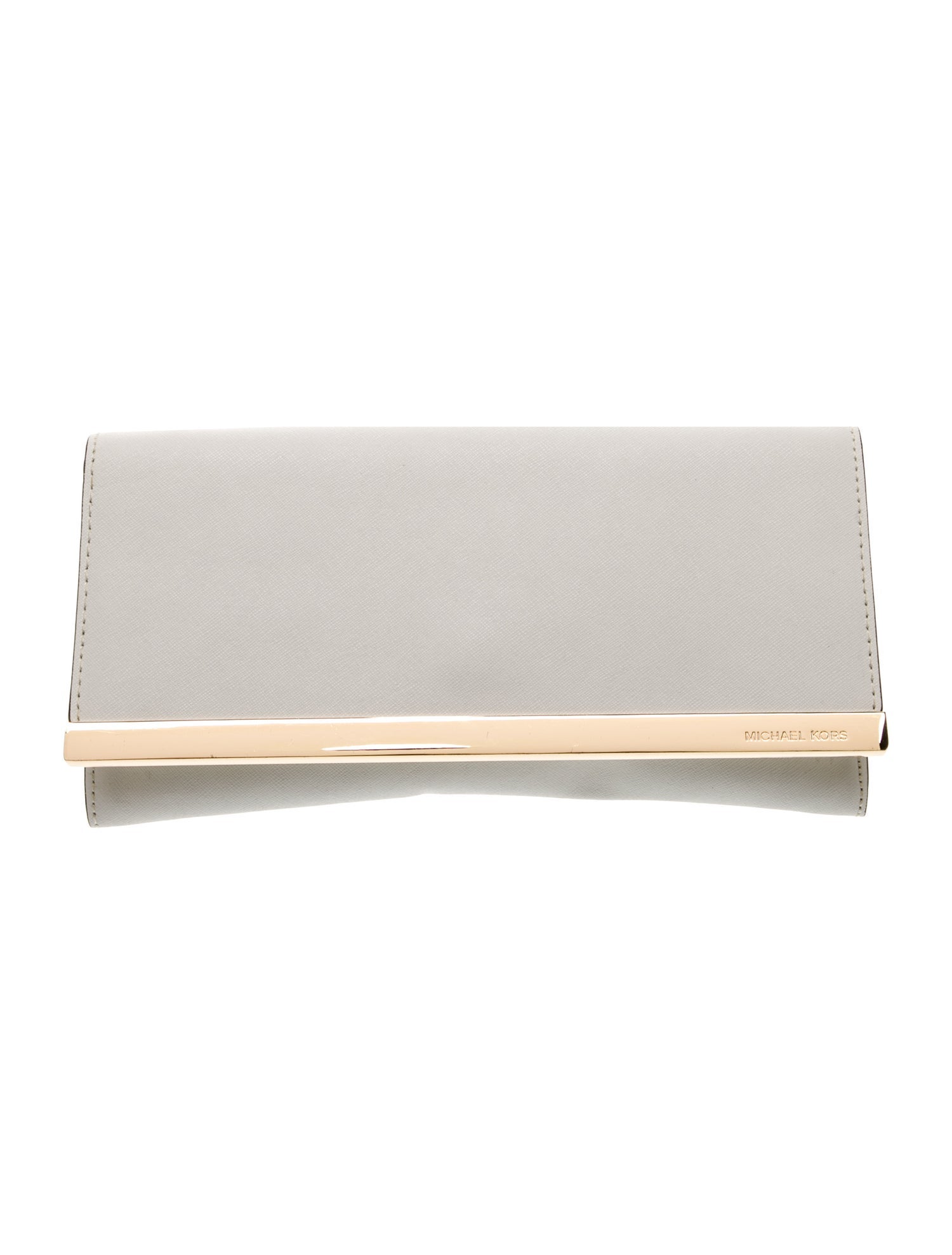 Michael Michael Kors Saffiano Leather Clutch