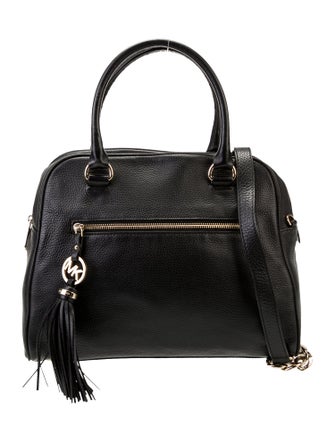Michael Michael Kors Leather Top Handle Bag