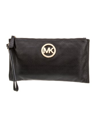 Michael Michael Kors Leather Clutch