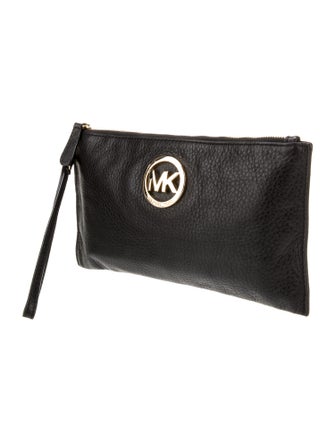 Michael Michael Kors Leather Clutch