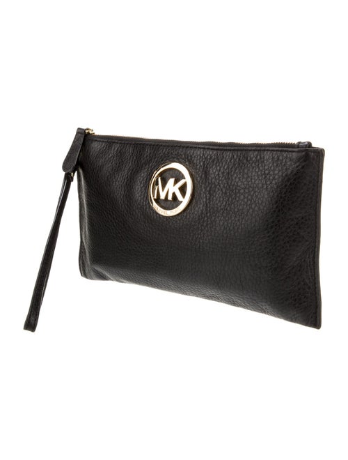 Michael Michael Kors Leather Clutch