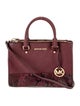 Michael Michael Kors Leather Top Handle Bag