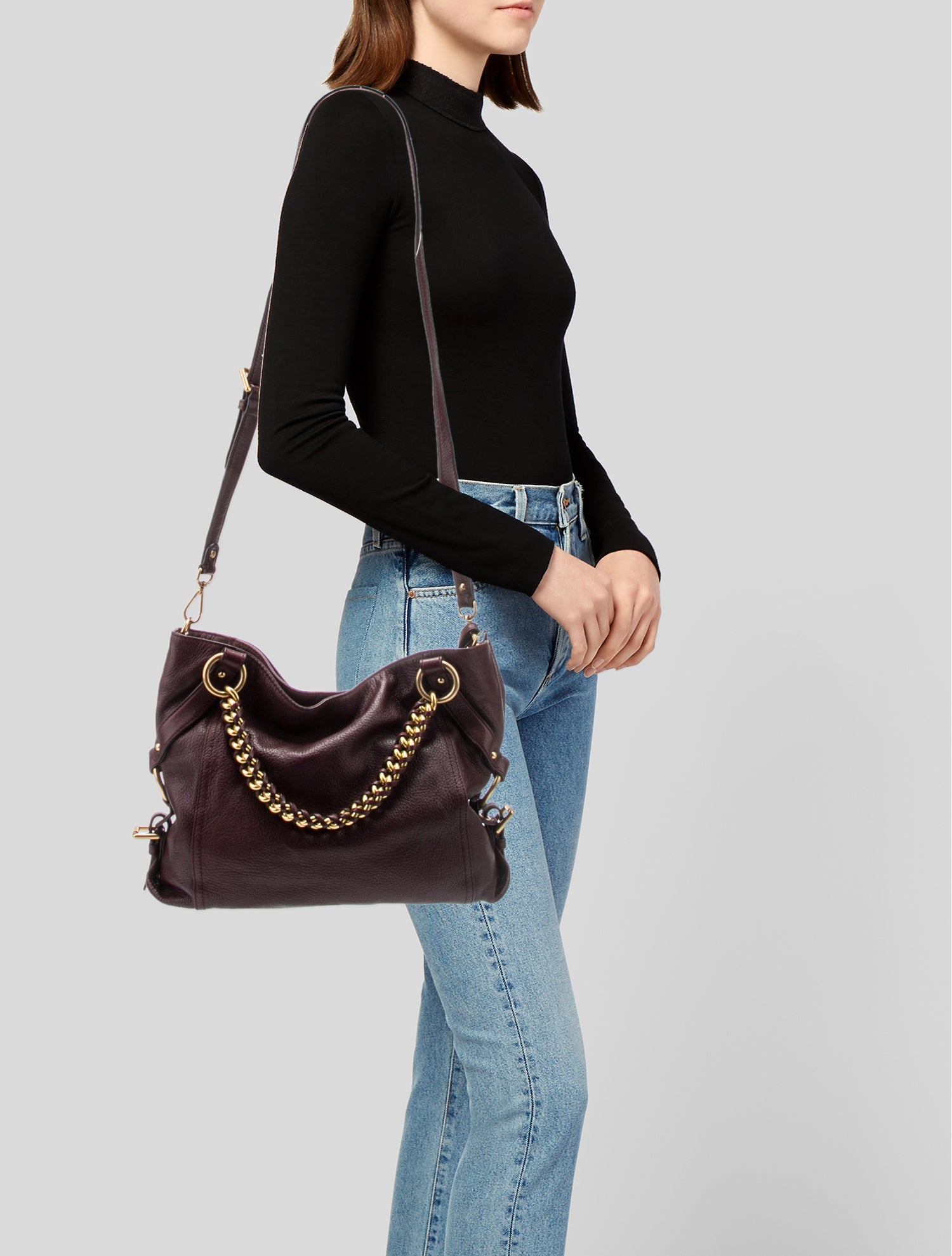 Michael Michael Kors Leather Shoulder Bag