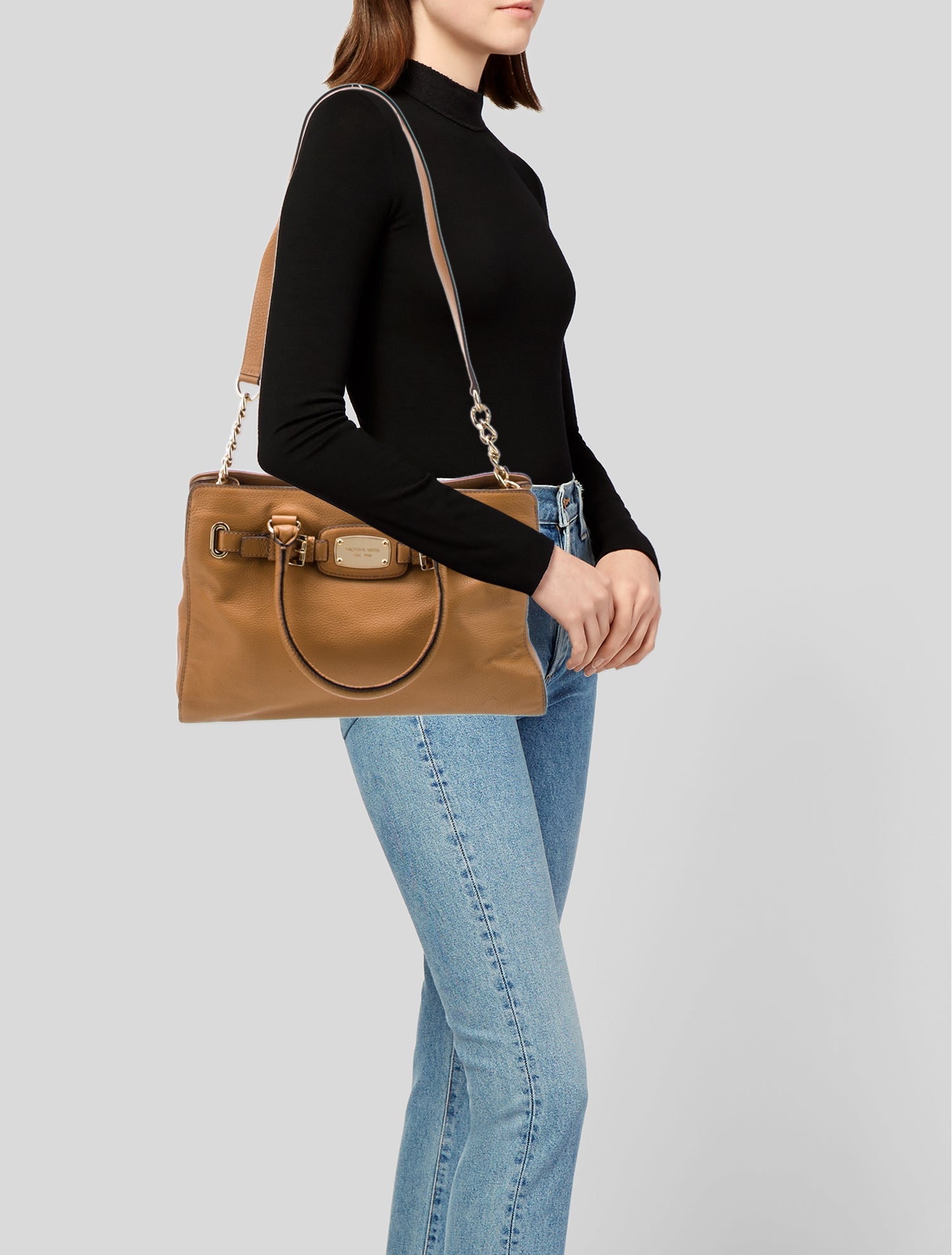 Michael Michael Kors Leather Shoulder Bag