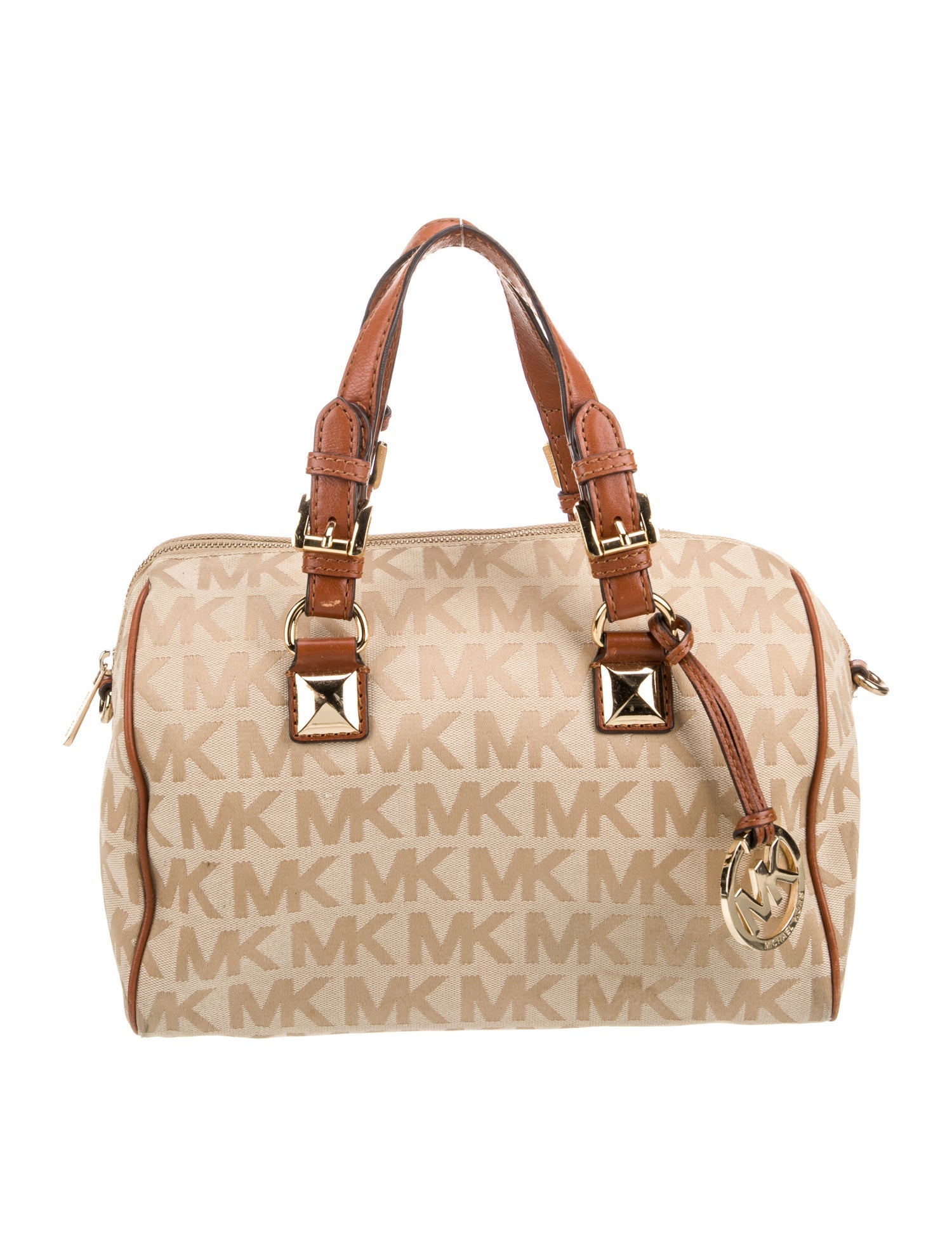 Michael Michael Kors Monogram Top Handle Bag