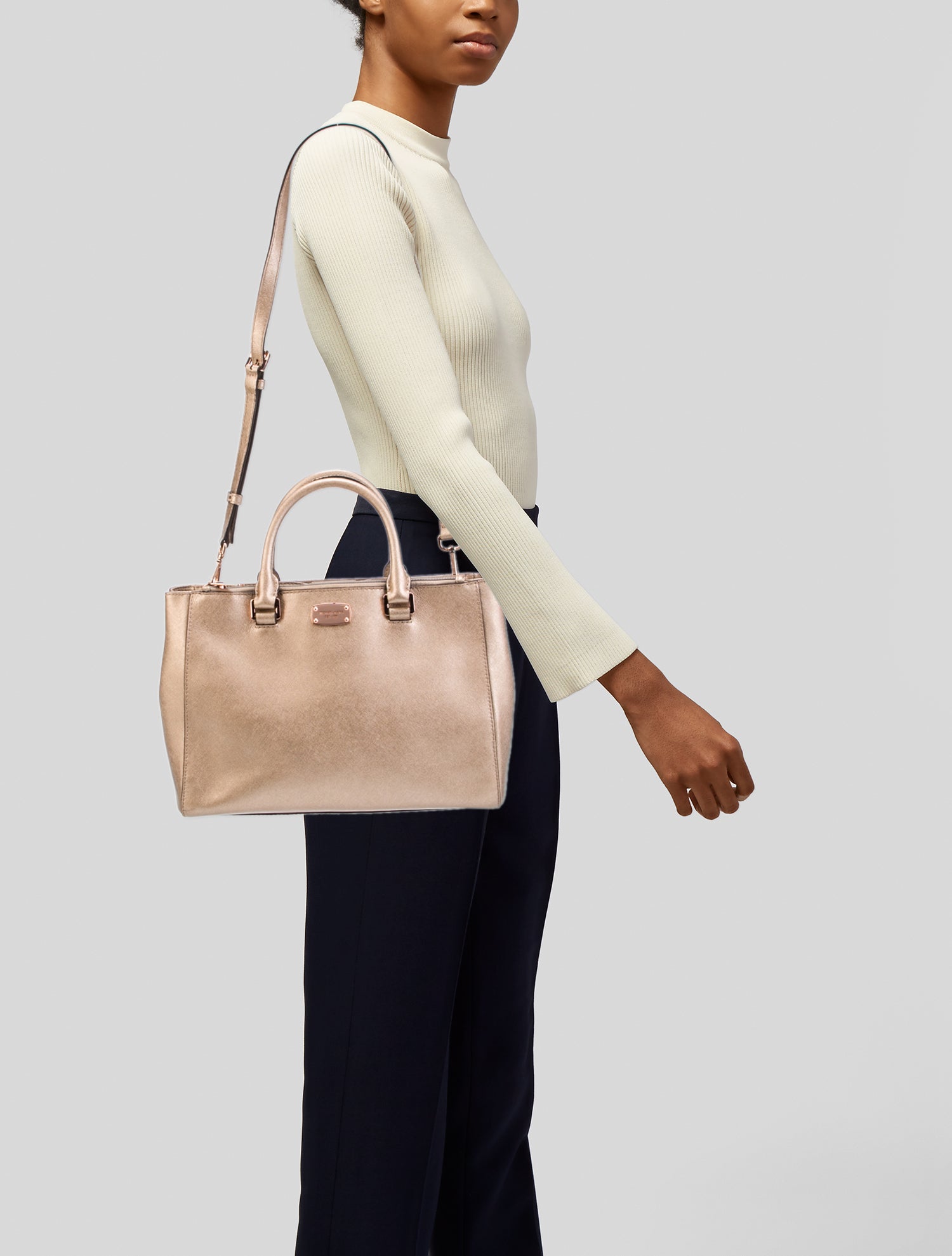 Michael Michael Kors Leather Tote
